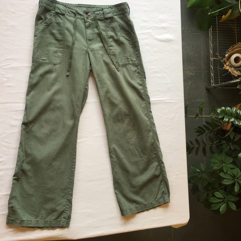 Patagonia hemp/organic cotton pants sz 12 sage